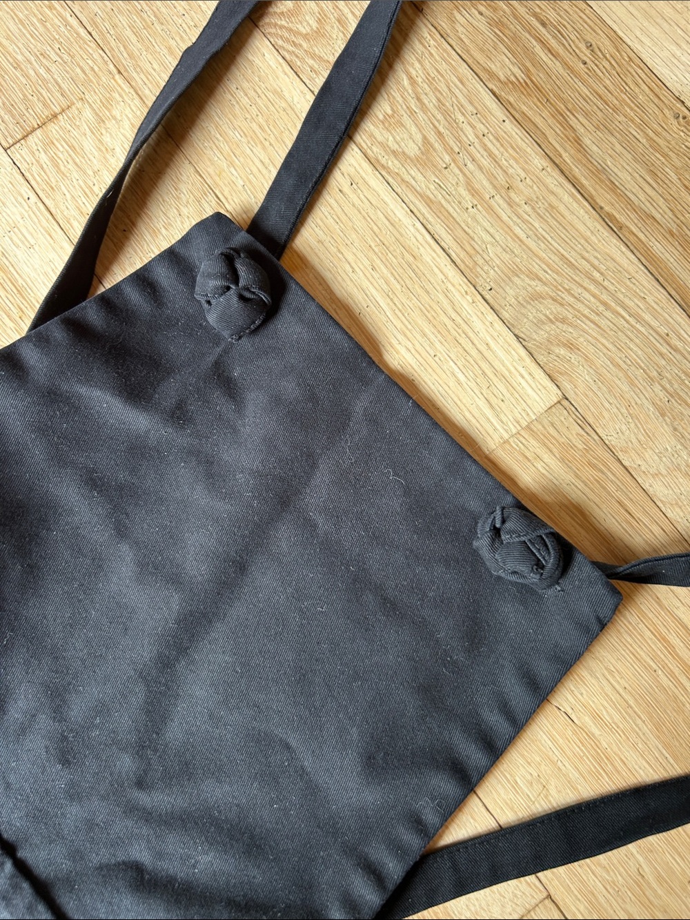 Loup Black Cotton Bib Jumpsuit Overalls - Picture 3 of 7